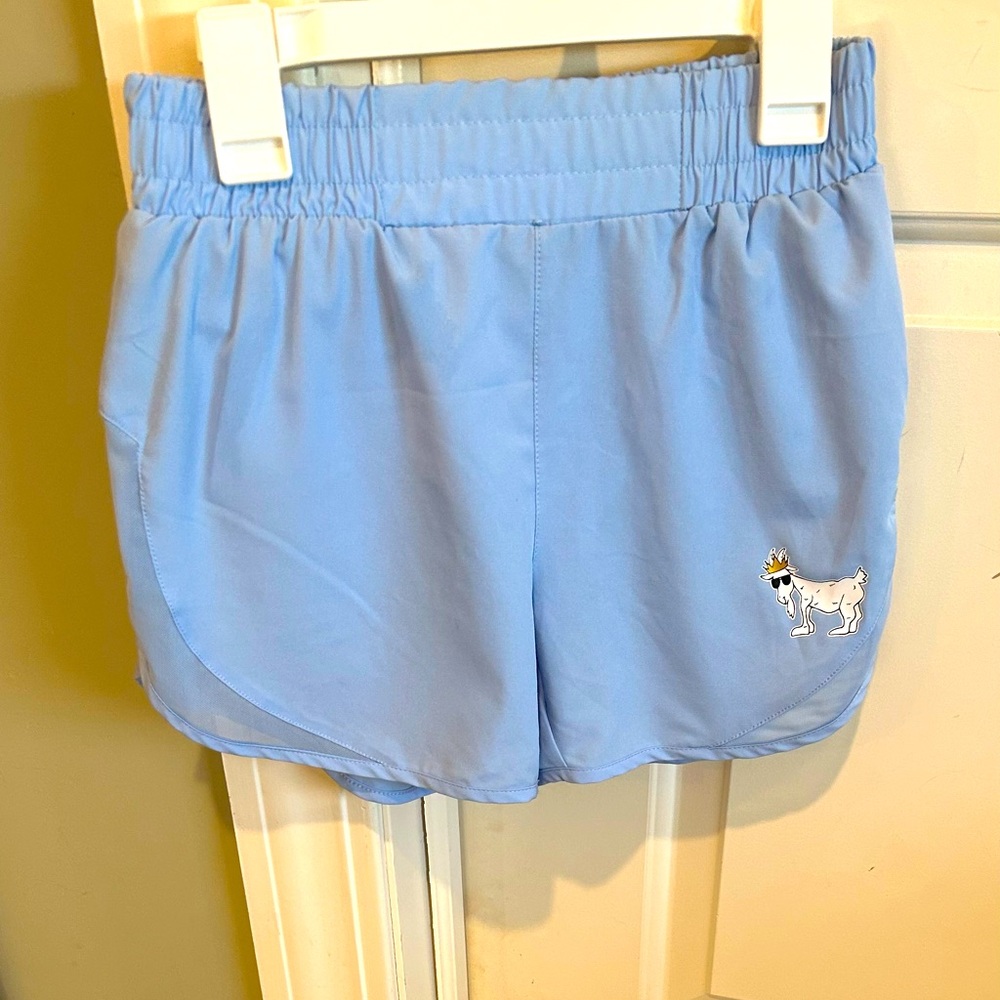 GOAT USA Girls Athletic Shorts, Youth Large